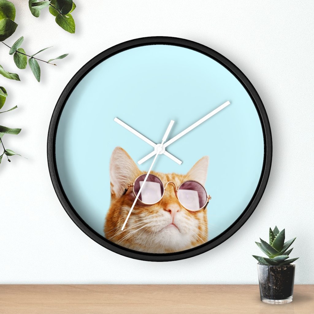 Cat Is Always Right – Funny Wall Clock