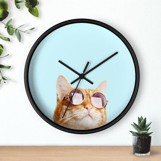Cat Is Always Right – Funny Wall Clock