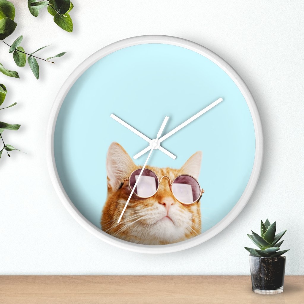 Cat Is Always Right – Funny Wall Clock