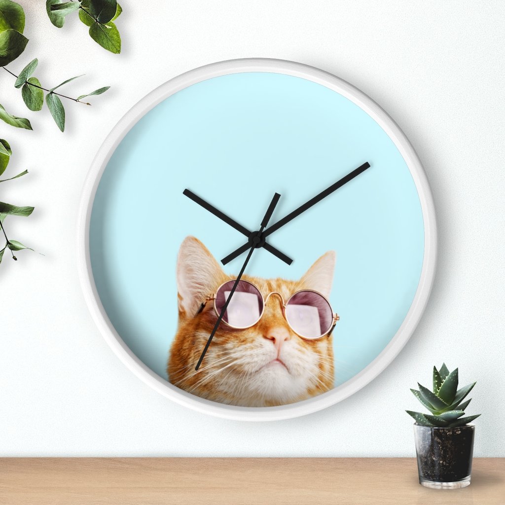 Cat Is Always Right – Funny Wall Clock