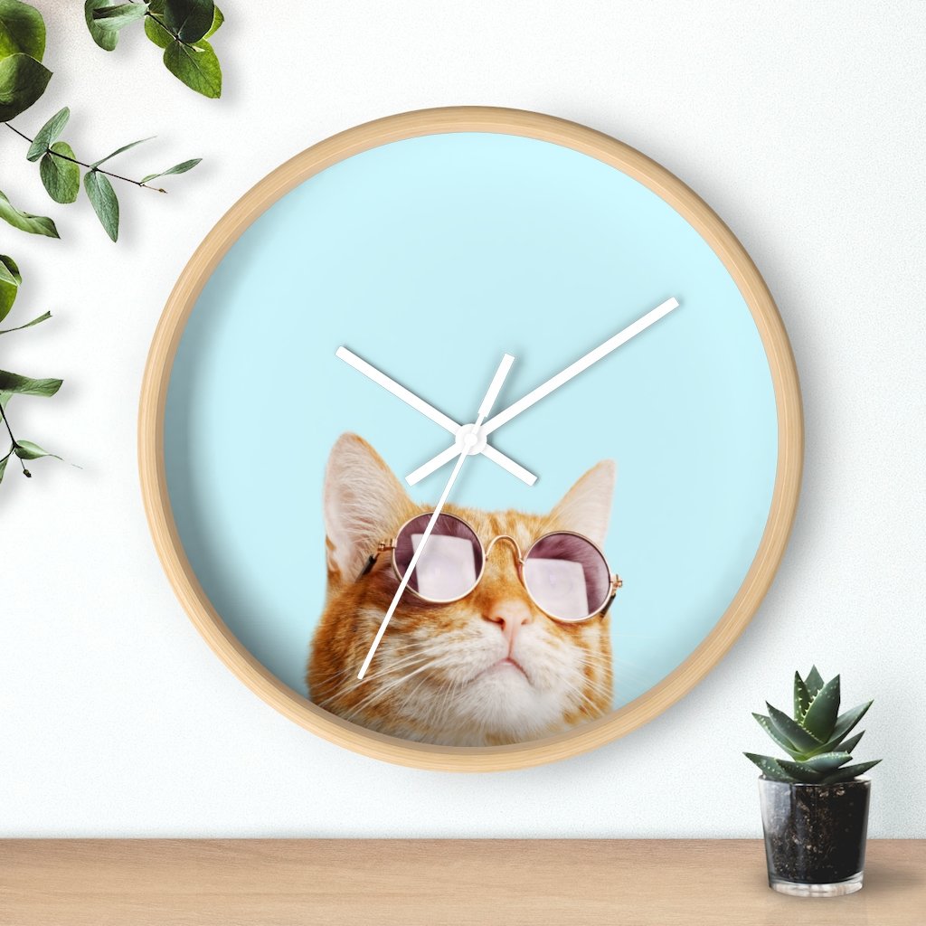 Cat Is Always Right – Funny Wall Clock