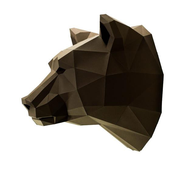 Bear Head Wall Decor & Mount